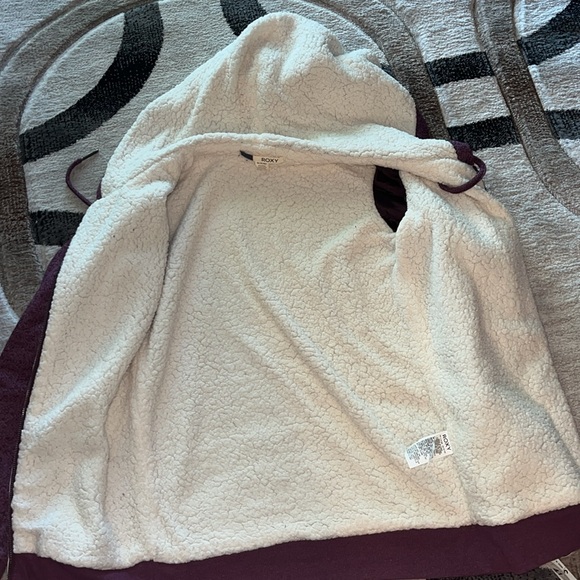 Roxy Sherpa Lined Hoodie - Picture 6 of 11